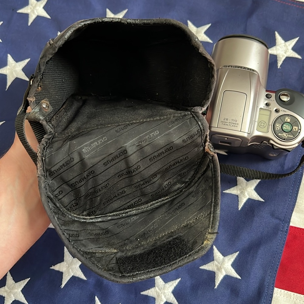 Olympus Camera with Black Case - Picture 13 of 15
